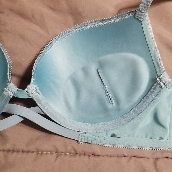 Blue, Push Up Bra - Picture 4 of 6